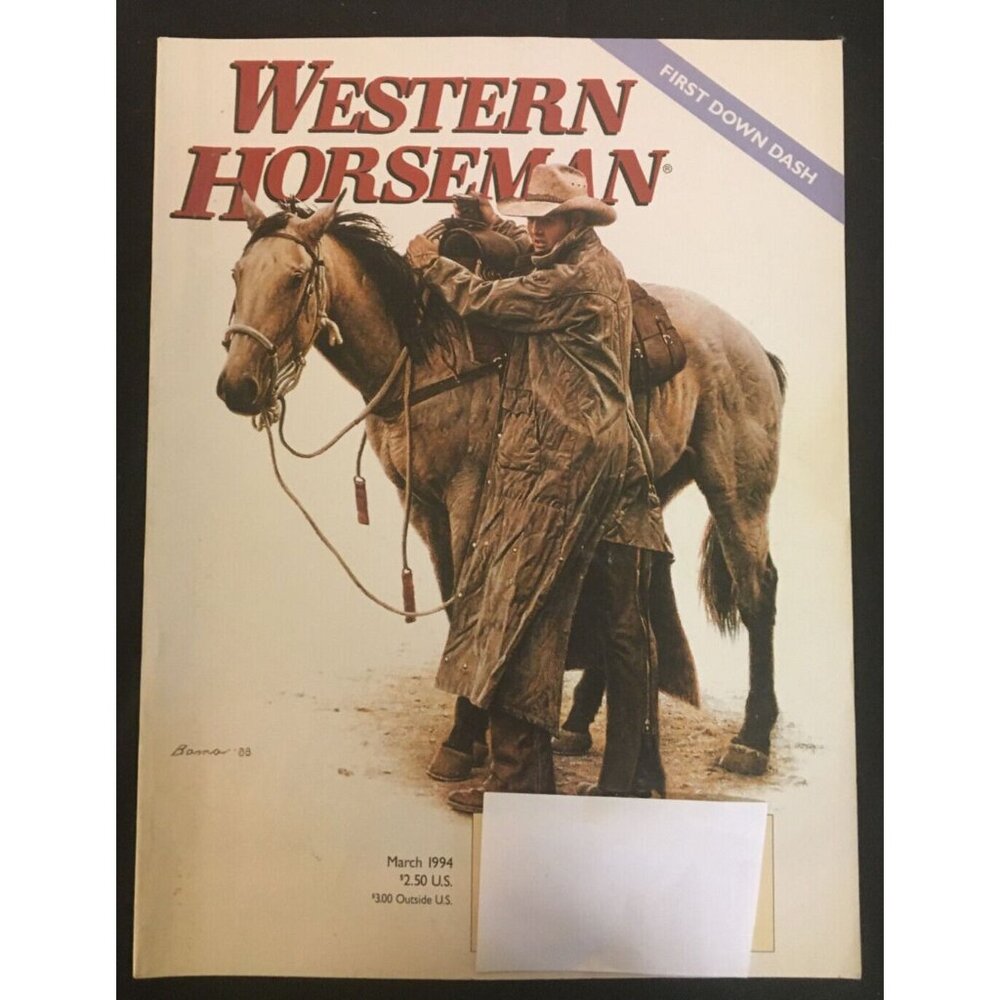 Western Horseman Mar. 1994 Vol. 59 No. 3